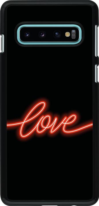 Produktbild PhoneLook Hülle Valentine 2023 neon love (Samsung Galaxy S10)