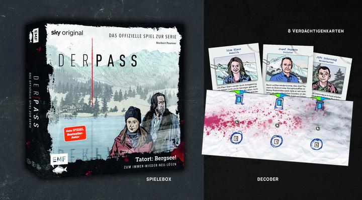 Immagine prodotto The Pass - Scena del crimine: lago di montagna! Il gioco ufficiale della serie (Tedesco)