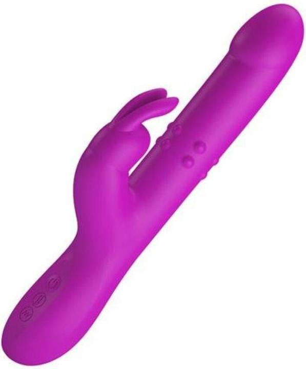 Actual product image Pretty Love Reese Rotating Vibrator Purple