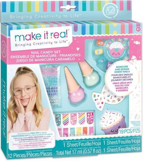 Actual product image Make it Real Manicure set Nail candy