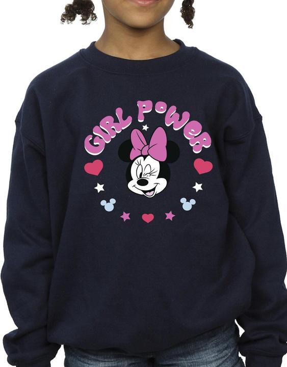 Produktbild Disney Minnie Mouse Girl Power Sweatshirt Mädchen (116)