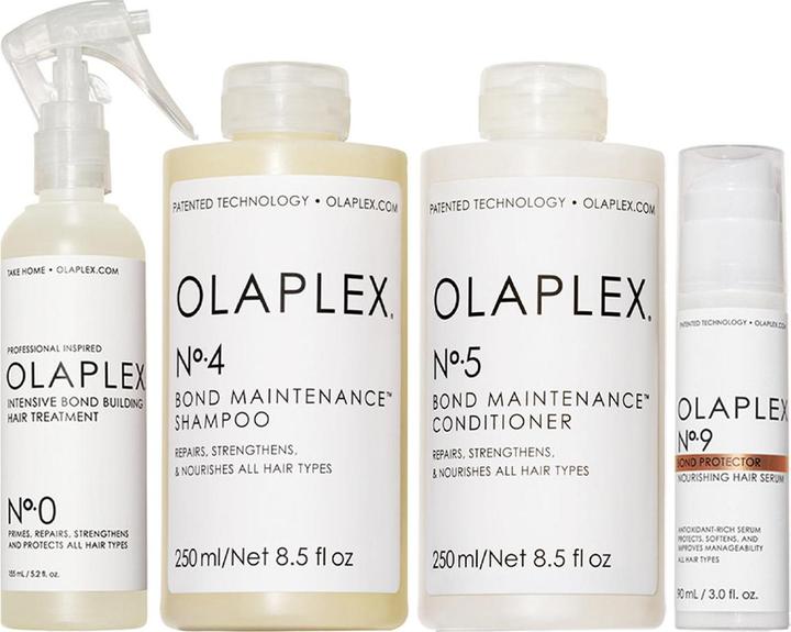 Immagine prodotto Olaplex Set n. 0 + n. 4 + n. 5 + n. 9 (Set per la cura dei capelli)
