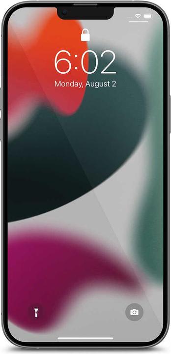 Actual product image Moshi AirFoil Pro for iPhone 13 Pro Max - Black (Clear/Glossy) (1 Piece, Apple iPhone 13 Pro Max)