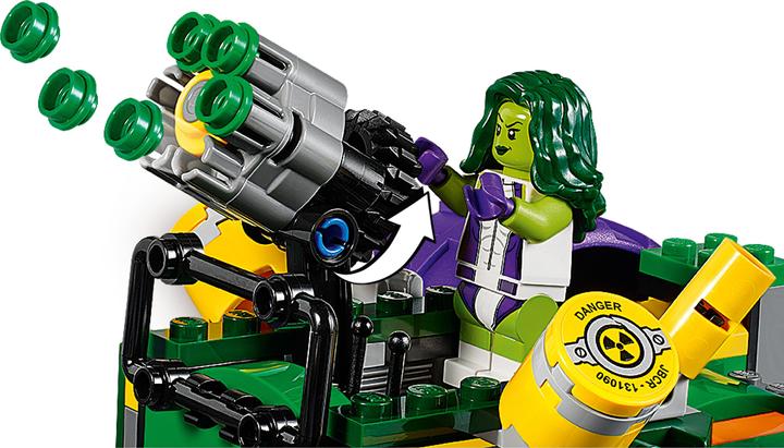 Image du produit LEGO Marvel Super Heroes Hulk contre Red Hulk (76078, LEGO Marvel)