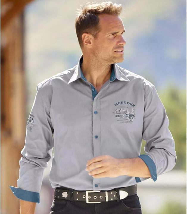 Actual product image Atlas For Men Mens Pilot Shirt (L)