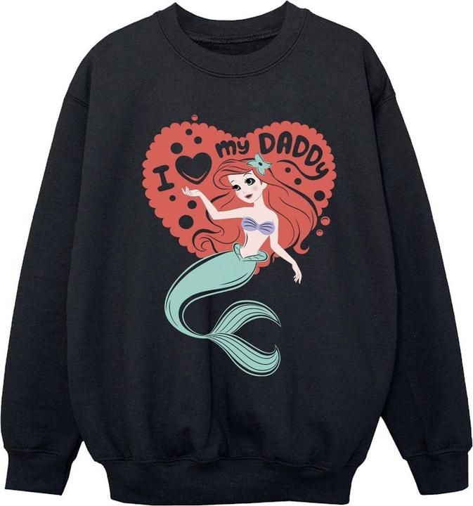 Disney The Little Mermaid Love Daddy Sweatshirt Mädchen