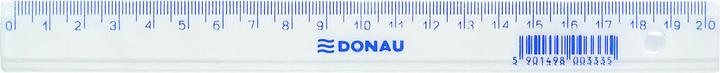 Produktbild Donau Lineal 20cm, hängetasche, klar (215 mm)