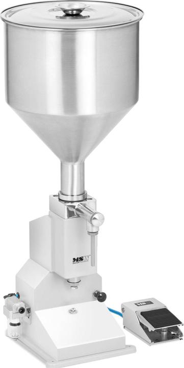 Produktbild MSW Abfüllmaschine Füllmaschine Abfüller pneumatisch Trichterabfüllmaschine 50 ml
