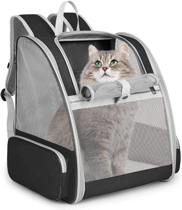 Produktbild Bow Calico Haustierrucksack (Hund, Katze, Faltbar, Atmungsaktiv)