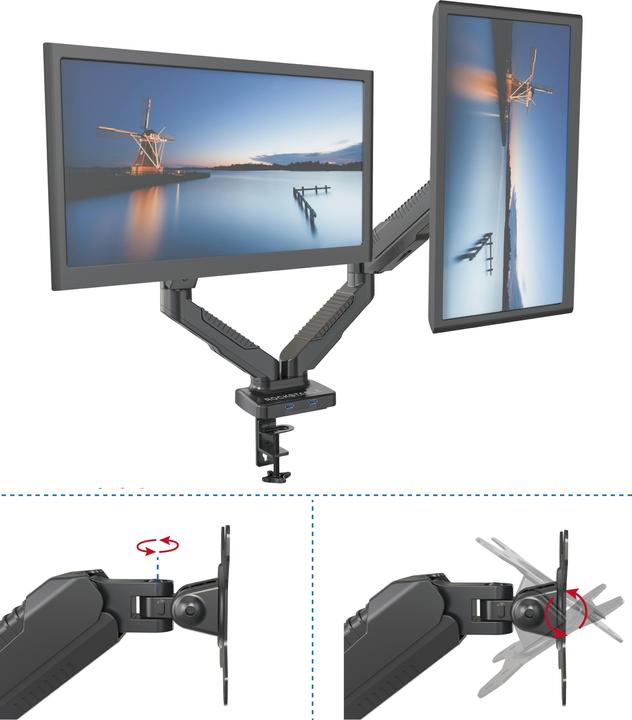 Actual product image Rockstable Advanced Double USB (Table, 27")