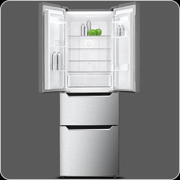 Produktbild Wolkenstein French Door Khlschrank FD351.4A++NFIX BxHxT 63.5 x 185.5 x 68.50 cm Khlteil 191 l Gef (320 l)