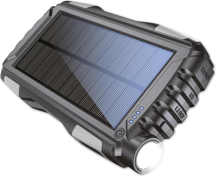 Image du produit Denver Banque d'énergie solaire PSO-20009 20000mAh + lampe torche (20000 mAh, 10 W, 74 Wh)