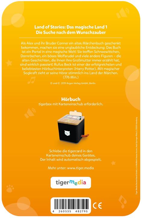 Image du produit Tigermedia Terre d'histoires : La terre magique 1 La recherche du sort souhaité (Allemand)