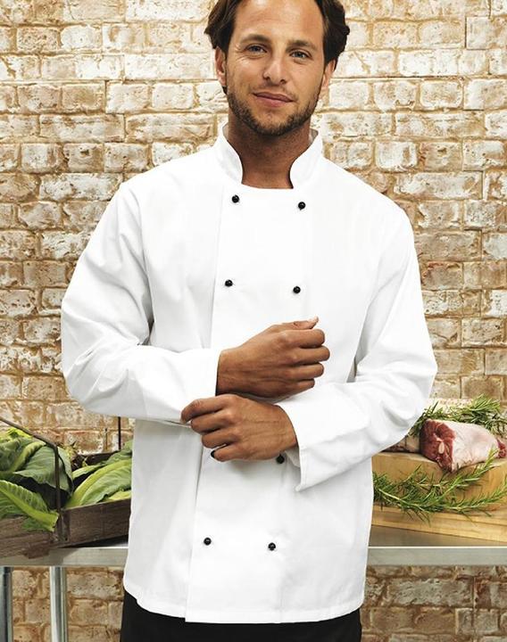 Image du produit Premier Veste de cuisine à manches longues (S)