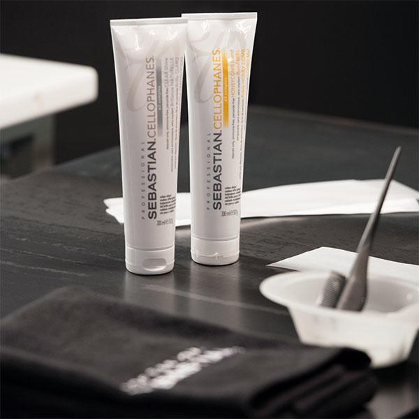 Actual product image Sebastian Cellophanes Vanilla Blond Hair Treatment 300 Ml (Vanilla blonde)