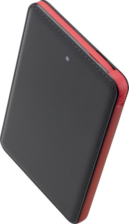 Produktbild Peter Jäckel Powerbank ULTRA THIN LED 5000mAh Black (5000 mAh)