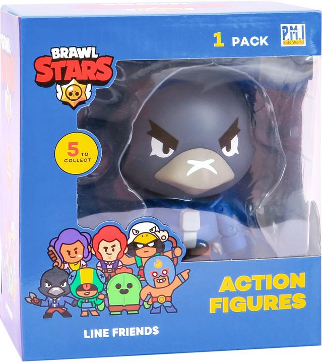 Actual product image Pmi Kids World BRAWL STARS S1 ACTION FIGURES 11cm - CROW