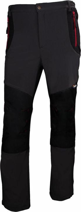 GCS Beta Spodnie Robocze Softshell, Wzmocnione Materiałem Oxford, Szaro-Czarne, Rozmiar XXL (XXL)