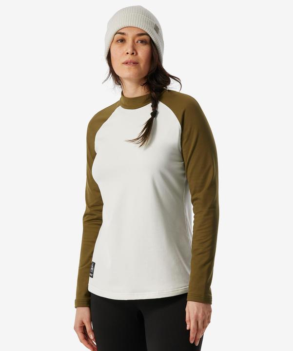 Actual product image Wedze Ski underwear functional shirt ladies wide cut - BL500 beige/khaki (XS)