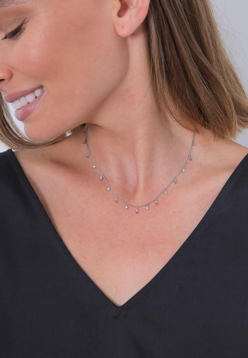 Produktbild Elli Kristall Kette (925er Sterling Silber, Glaskristall, 40 cm)