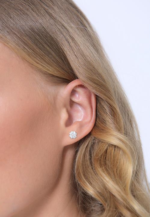 Actual product image Elli Shamrock (925 sterling silver, Sparkler)