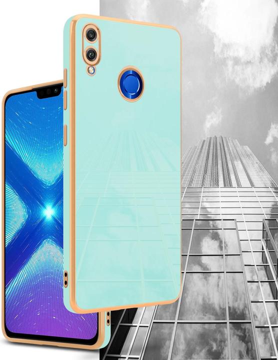Produktbild Cadorabo Hülle für Honor 8X im TPU mit Kameraschutz LM130 Style (Honor 8X)