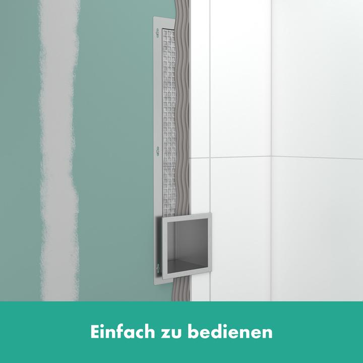 Image du produit hansgrohe XtraStoris Original Support de papier toilette, à encastrer, avec réservoir pour 6 roule