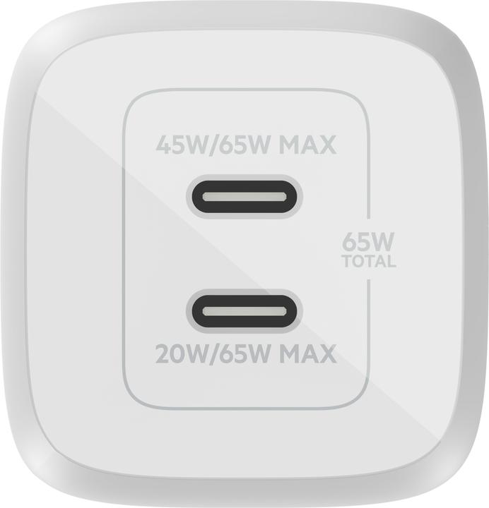 Productafbeelding Belkin Boost Charge Pro 2-Port GaN Charger (65 W)