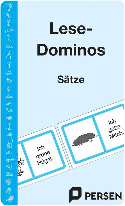 Produktbild Lese-Dominos. Sätze: 1. und 2. Klasse (Deutsch)