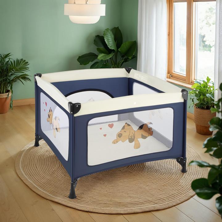 Produktbild tectake Baby Laufstall Tommy (105 cm, 105 cm)