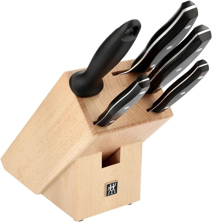 Actual product image Zwilling Pollux knife block 6 pieces