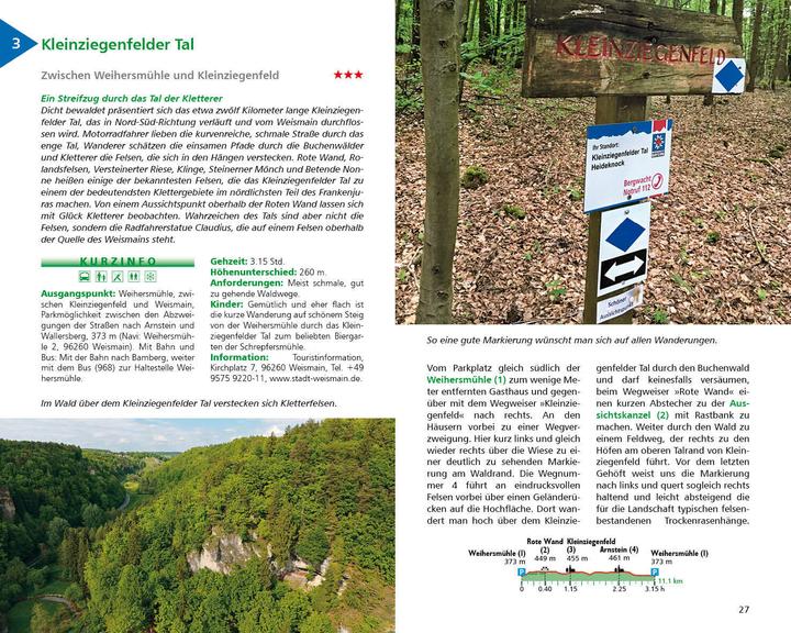 Produktbild Fränkische Schweiz – Wandern & Einkehren (Deutsch, Stefan Herbke, 2022)