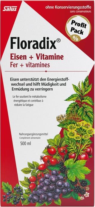 Immagine prodotto Floradix Ferro da stiro (1 Pezzo/i, Liquido, 600 g)