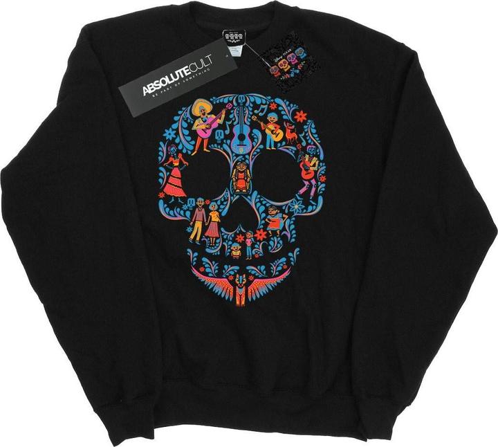Disney Coco Skull Pattern Sweatshirt