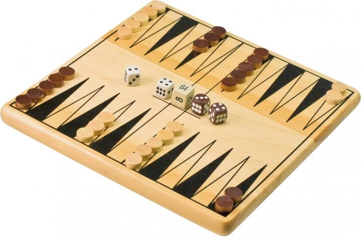 Actual product image Tactic Backgammon (German)