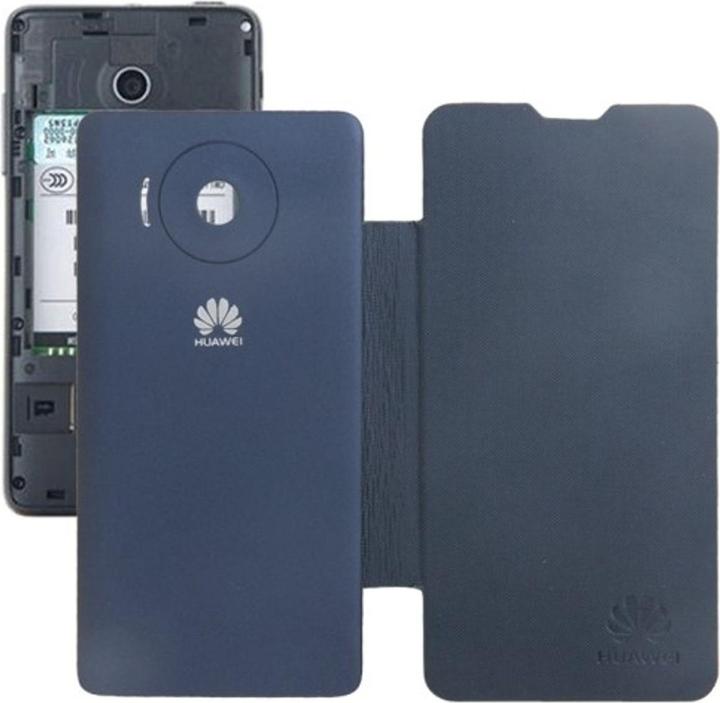 Actual product image König Design Mobile phone cover flip landscape for mobile Huawei Ascend Y300 dark blue (Huawei Ascend Y300)