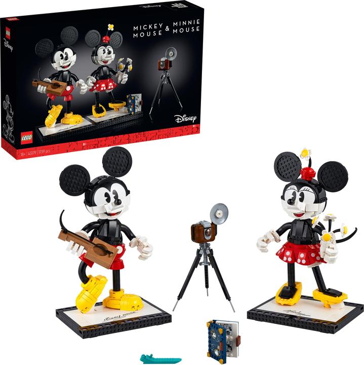 Actual product image LEGO Mickey Mouse and Minnie Mouse (43179, LEGO Disney, LEGO Rare Sets)