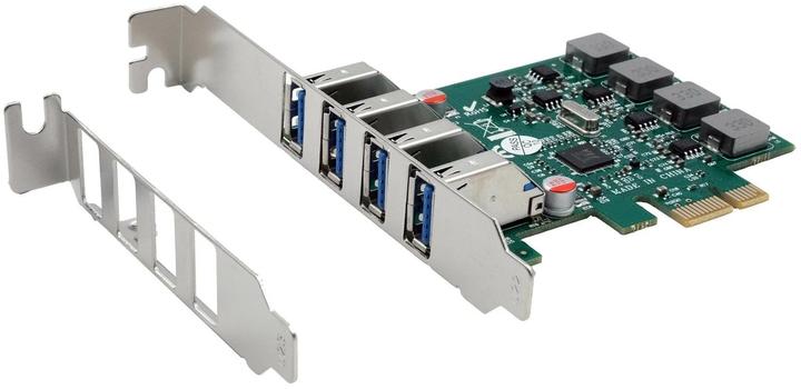 Exsys GmbH PCIe USB 3.2 Gen 1 Karte mit 4 Ports (VIA Chip-Set)