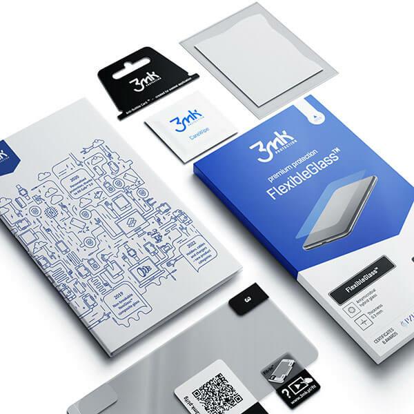 Actual product image 3MK FlexibleGlass screen protector, display film (1 Piece, Apple iPhone 13)