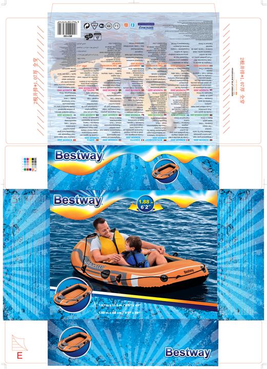 Produktbild Bestway Hydro Force (196 cm, 1 Pers.)