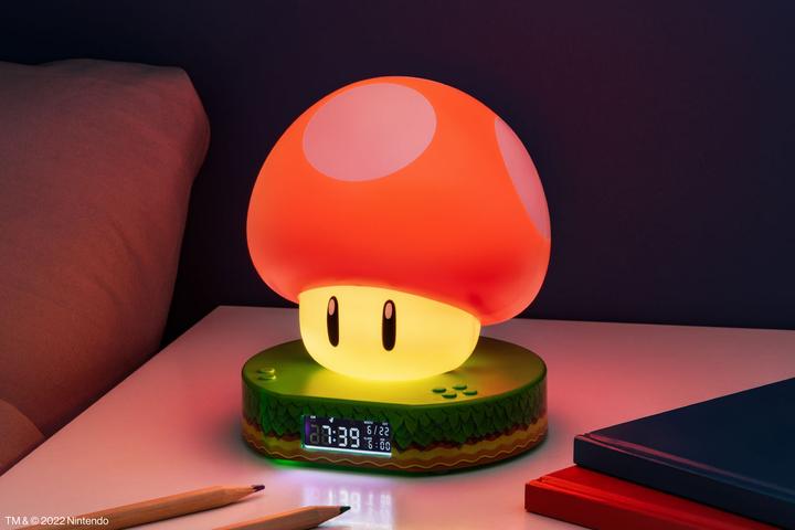 Immagine prodotto Paladone Products Sveglia digitale a forma di fungo di Super Mario