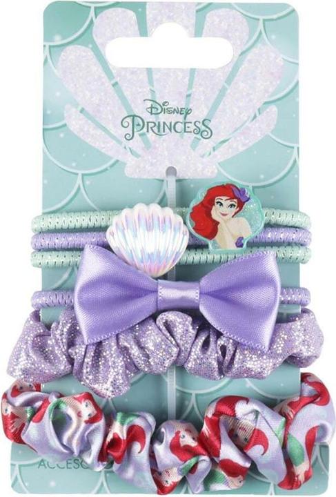 Actual product image Cerda Hair tie Princesses Disney Coloured 6 pieces