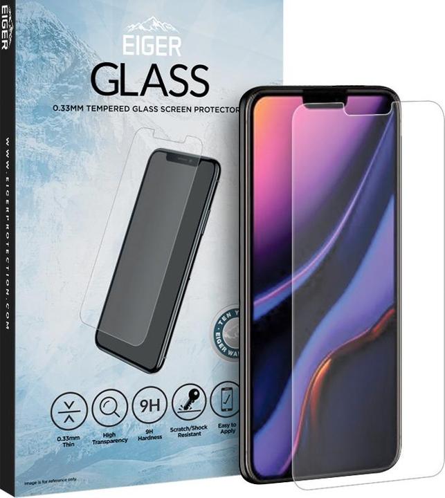 Produktbild Eiger Mountain Glass Clear (1 Stück, Apple iPhone X, Apple iPhone XS, Apple iPhone 11 Pro)