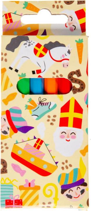 LG-Imports Crayons Sinterklaas, 6pcs. (Multicoloured, 6 x)