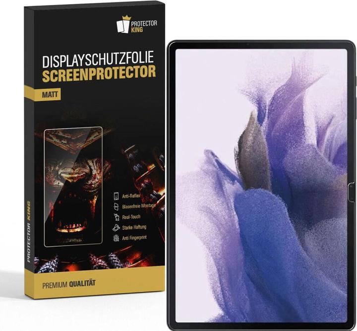 Produktbild Protectorking 1x Displayschutzfolie matt Anti-Reflex entspiegelt (2 Stück, Galaxy Tab S7)