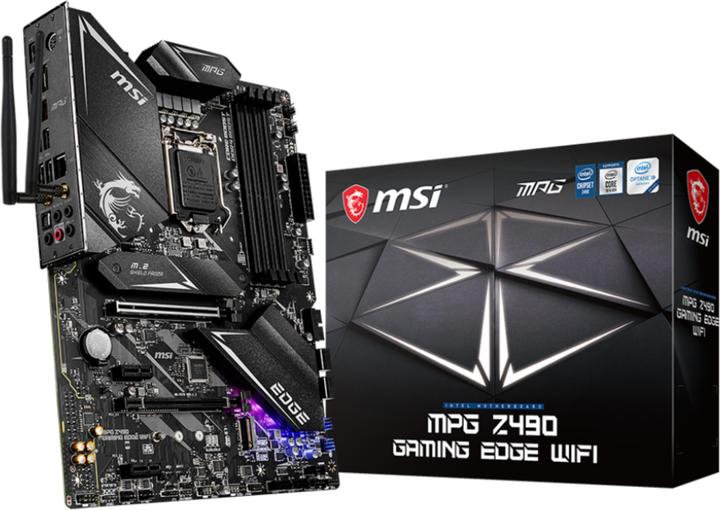 MSI MPG Z490 Gaming Edge Wifi (LGA 1200, Intel Z490, ATX)