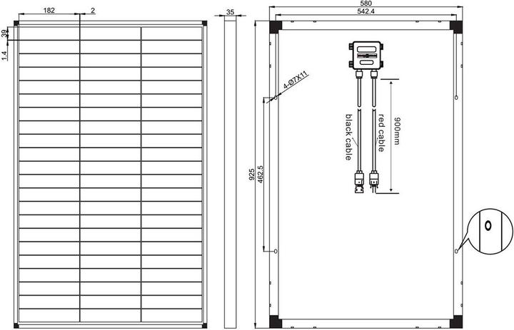 Produktbild Enjoy solar Mono (100 W, 6.30 kg)