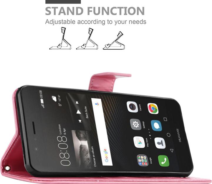 Image du produit Cadorabo Couverture du livre de fleurs (Huawei P9 Lite)