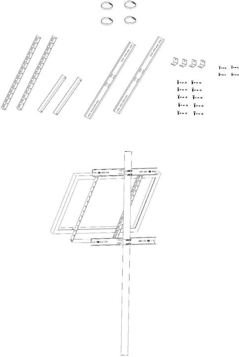 Actual product image Enjoy solar Bracket (Solar system mounting material)