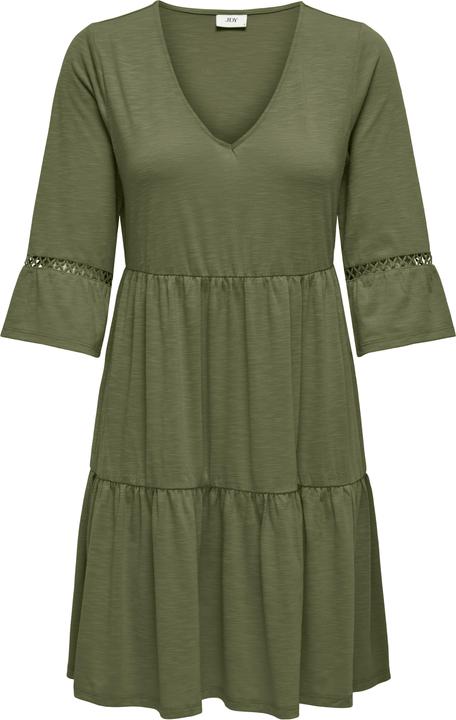 Image du produit JdY Coupe décontractée Col en V Robe courte en dentelle (M)